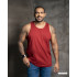 MENS  TANK TOP-MAROON