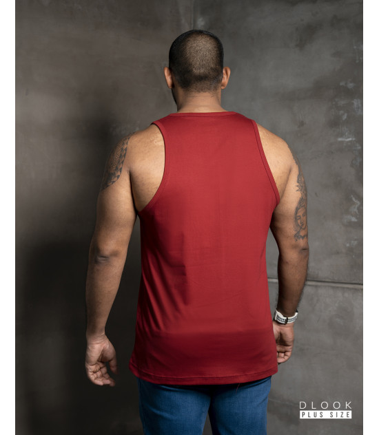 MENS  TANK TOP-MAROON