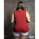 WOMEN TANK TOP -MAROON