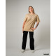 UNISEX OVERSIZED T-SHIRT ACID WASH BEIGE