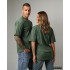 UNISEX OVERSIZED T-SHIRT ACID WASH GREEN