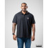 Plus size EMB Polo T-shirt Black