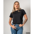 Ladies Slim Fit T shirt Black