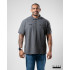 Plus size EMB Polo T-shirt Ash