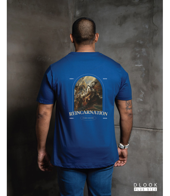 DLOOK PLUS SIZE GRAPHIC T-SHIRT