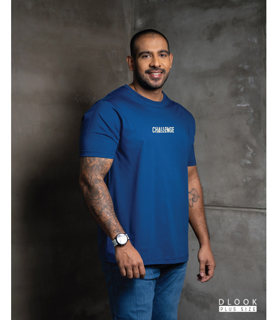 DLOOK PLUS SIZE GRAPHIC T-SHIRT- CHALLENGE DLOOK PLUS SIZE GRAPHIC T-SHIRT- CHALLENGE