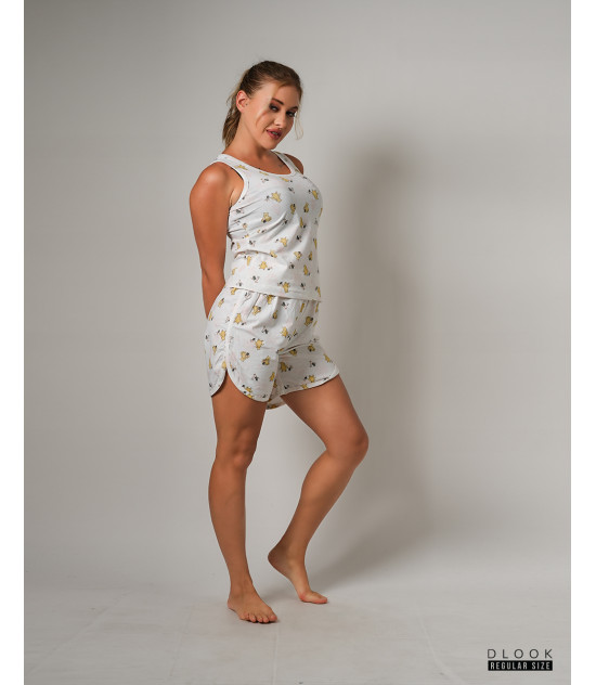 Pooh printed night wear