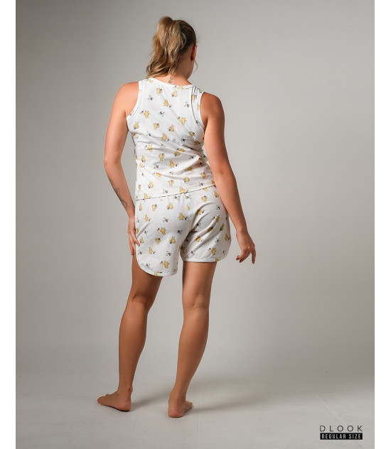 Pooh printed night wear