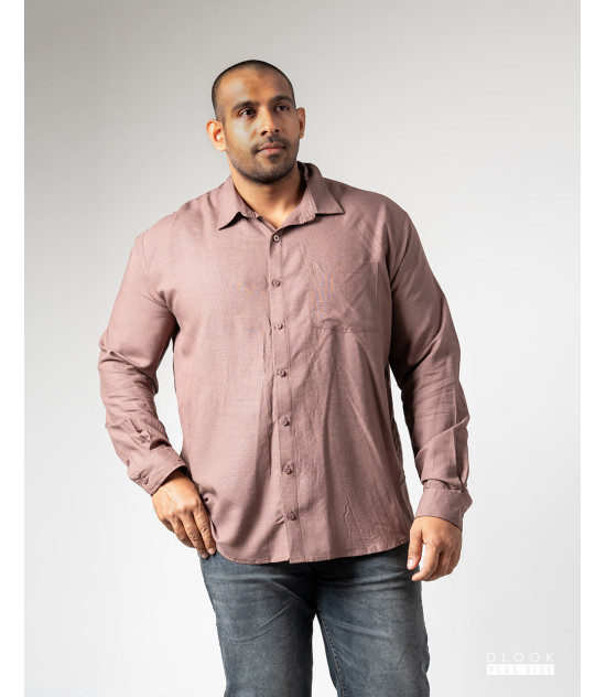 Long Sleeve Brown Shirt