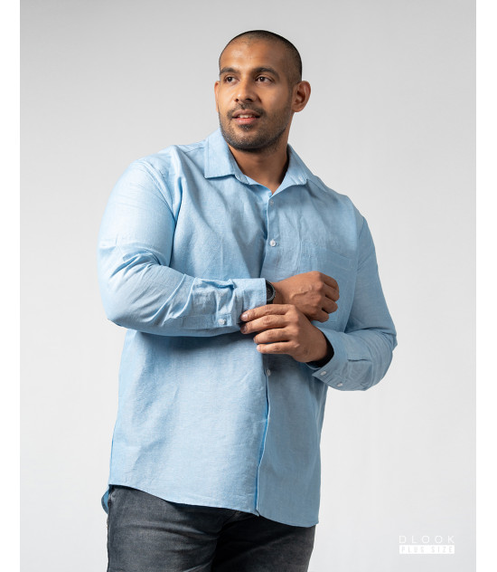 Long Sleeve  Shirt Light Blue