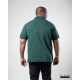 Plus size Polo T-shirt-Dark green