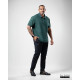 Plus size Polo T-shirt-Dark green