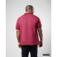 Plus size Polo T-shirt-Maroon