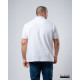 Plus size Polo T-shirt-White