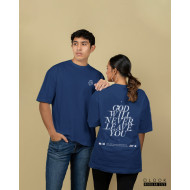 Unisex Graphic T-Shirt-Navy Blue
