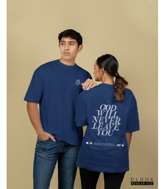 Unisex Graphic T-Shirt-Navy Blue