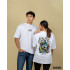 Unisex Graphic T-Shirt-White