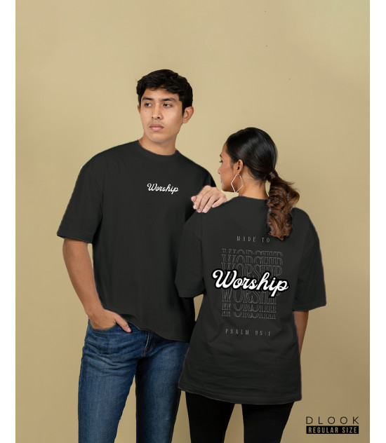 Unisex Graphic T-Shirt Black 2