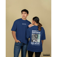 Unisex Graphic T-Shirt Dark Blue