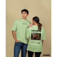 Unisex Graphic T-Shirt Light Green