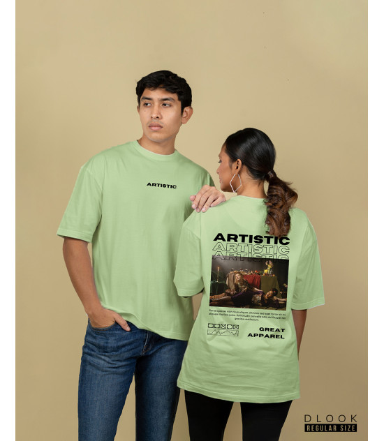 Unisex Graphic T-Shirt Light Green