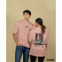 Unisex Graphic T-Shirt Light Pink