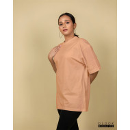 UNISEX OVERSIZED T-SHIRT LIGHT ORANGE