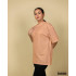 UNISEX OVERSIZED T-SHIRT LIGHT ORANGE