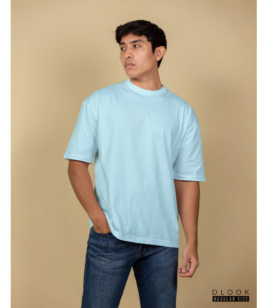 UNISEX OVERSIZED T-SHIRT SKY BLUE