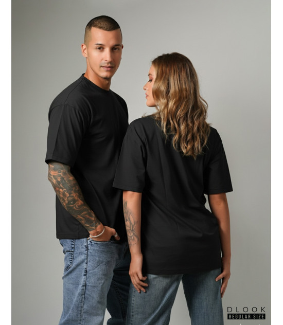 UNISEX OVERSIZED T-SHIRT BLACK