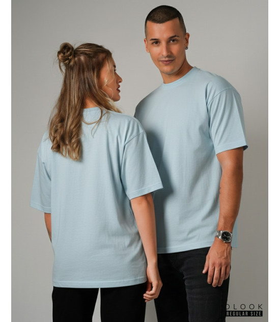 UNISEX OVERSIZED T-SHIRT LIGHT BLUE