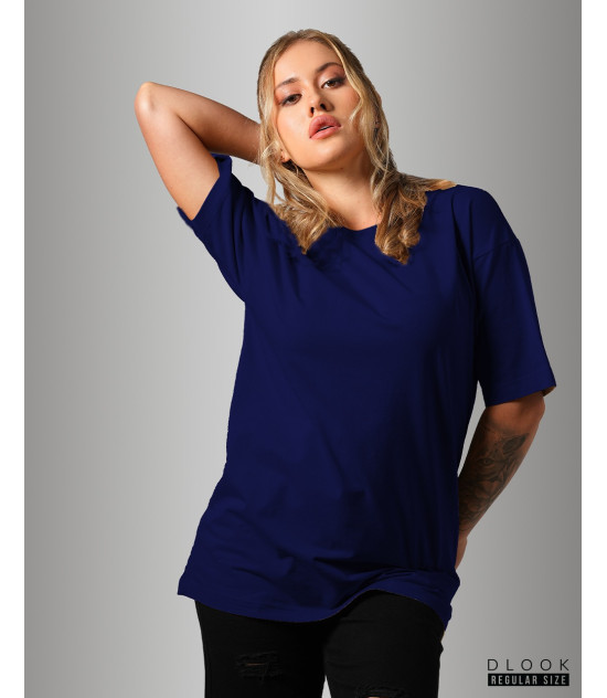 UNISEX OVERSIZED T-SHIRT DARK BLUE