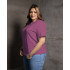 WOMENS PLUS T SHIRT- RED VIOLET