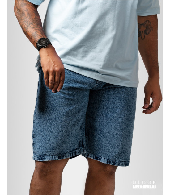 Denim short Blue