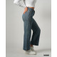 High-Rise Wide Leg Denim Pants
