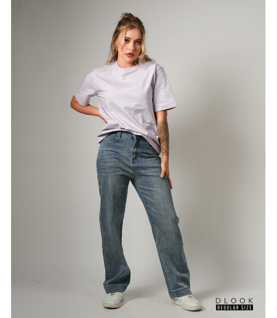 Heritage Wide-Leg Jeans