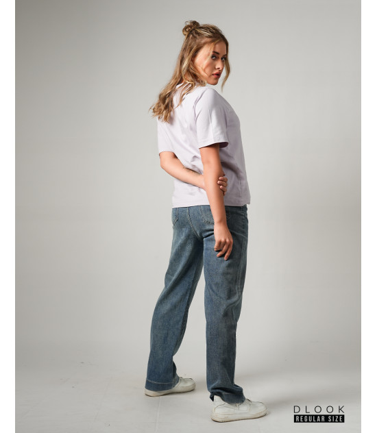 Heritage Wide-Leg Jeans
