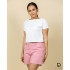 Ladies Regular Twill Short Light pink