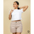 Ladies Regular Twill Short Light purple
