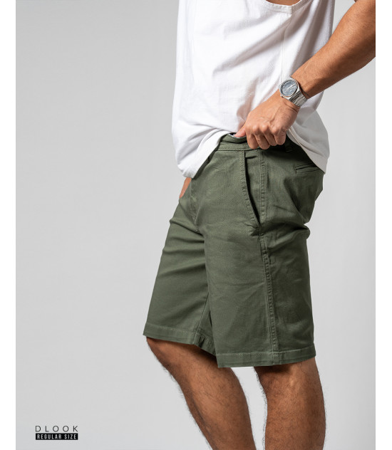 TWILL STRECH SHORT GREEN