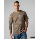 MonoType Wash Crew neck T Shirt Brown
