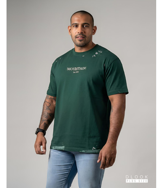 Evergreen Distress Signature Tee