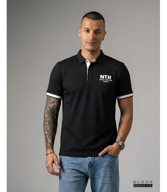  Polo T-shirt-Black