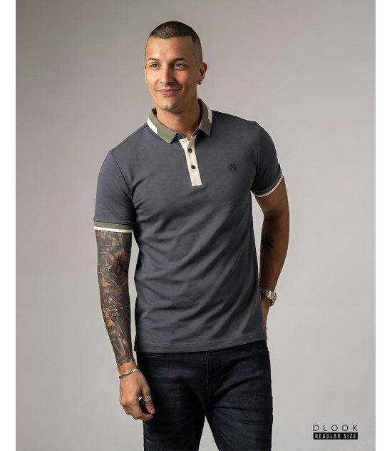 Classic  Collar Polo T Shirt