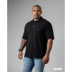 Plain Color Front Button Polo T Shirt
