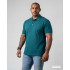 Plain Color Front Button Polo T Shirt