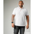 Plus size Polo T-shirt-White