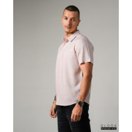 Short Sleeve Light Brown Shirt 
