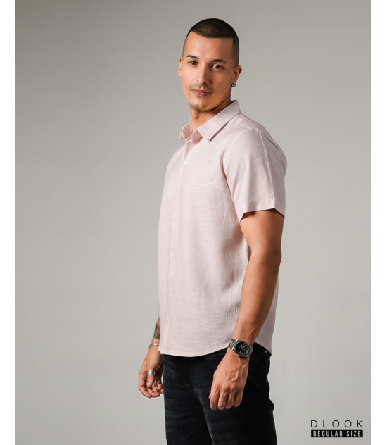 Short Sleeve Light Brown Shirt 