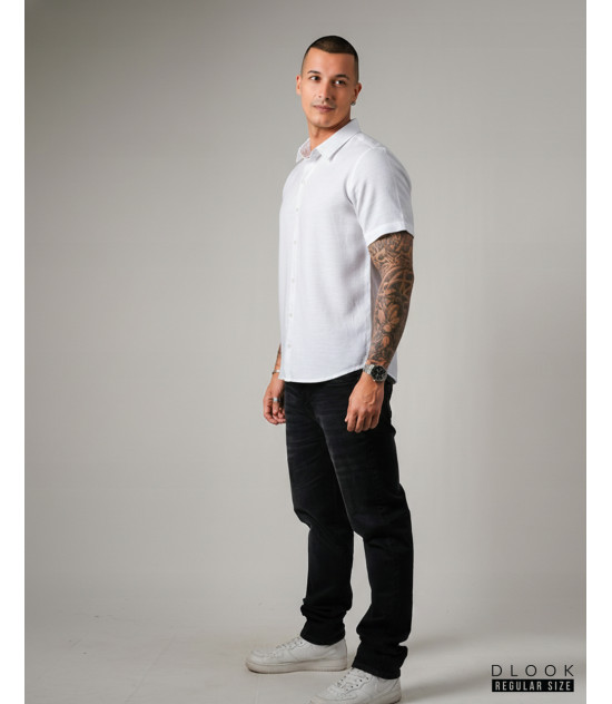Short Sleeve White Shirt 
